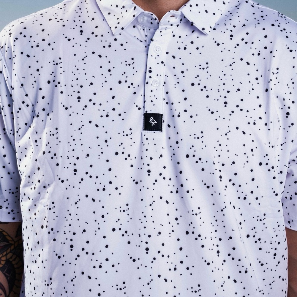 Cosmic Sprinkle Golf Polo - Picture 2 of 4
